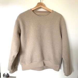 Everlane ReNew Fleece Teddy Sweatshirt